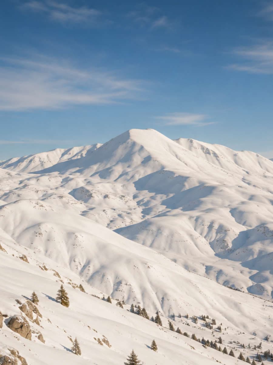 Open land on the Sannine plateau